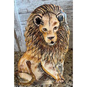 Tiger Cat Vase  Nina Lyman Nina's Ark Collection of Africa Safari Cat